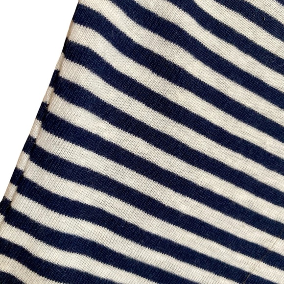 J.Crew NWT Striped Tee Red Trim Navy White Breton Cotton Blend Size Small - Picture 8 of 10